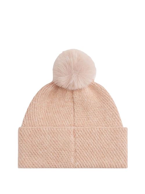 Cappellino con pompon in misto lana/alpaca Tommy Hilfiger | AW0AW17855TQ6